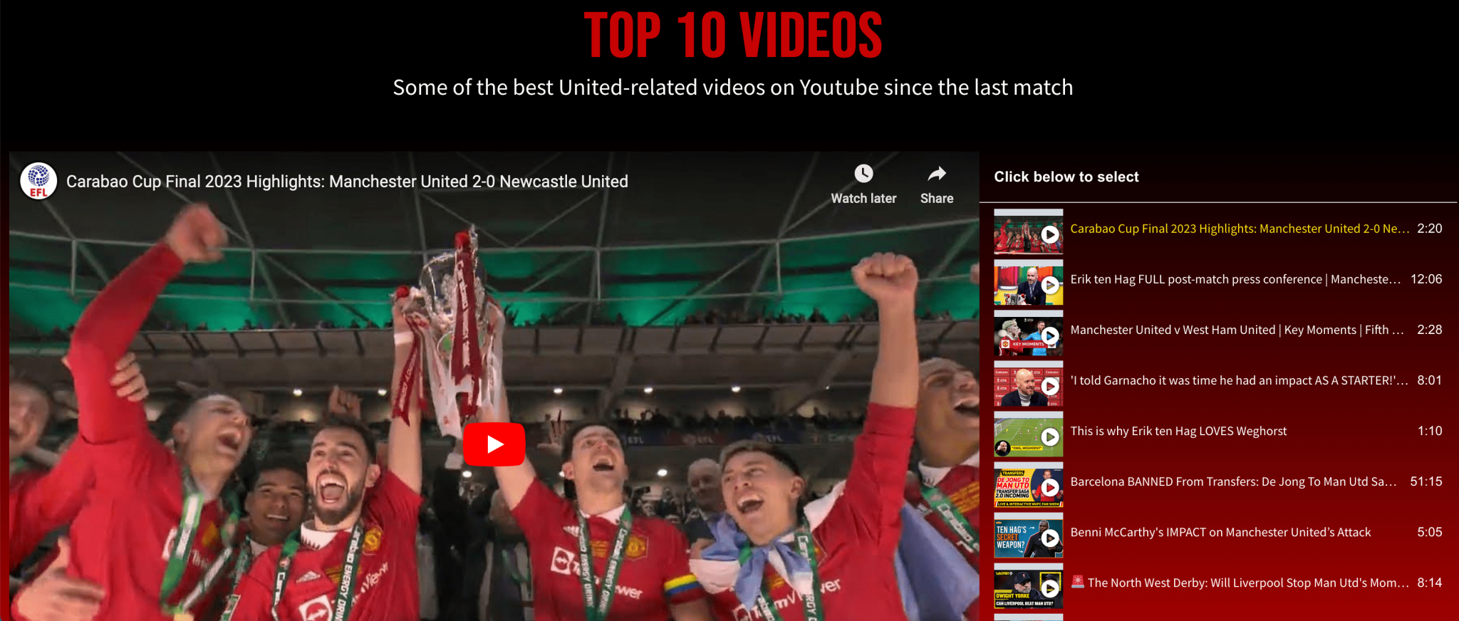 The week's best video